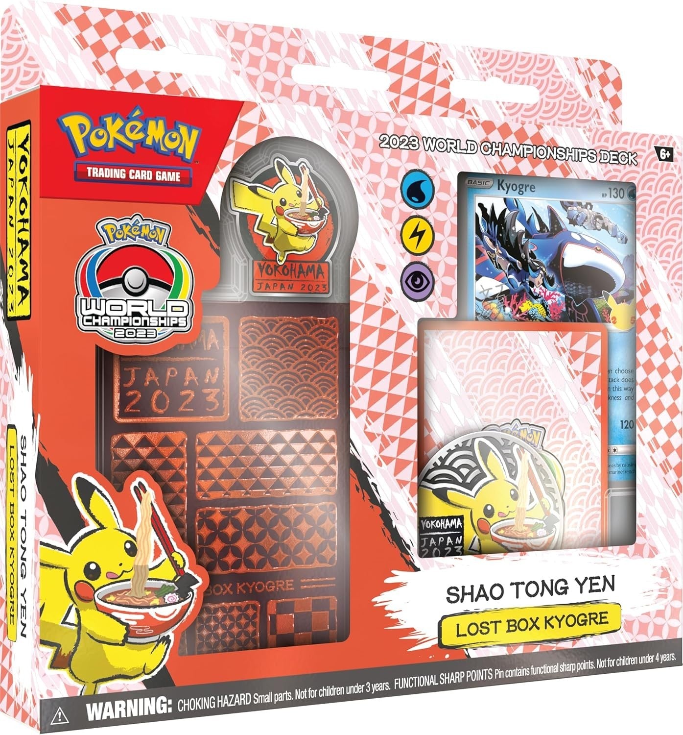 Pokemon Trading Cards Game World Championships Deck Shao Tong Yen 2023 6+ New