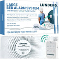 Lunderg Large Bed Alarm Elderly Adults Wireless Sensor Pad 20x30in New