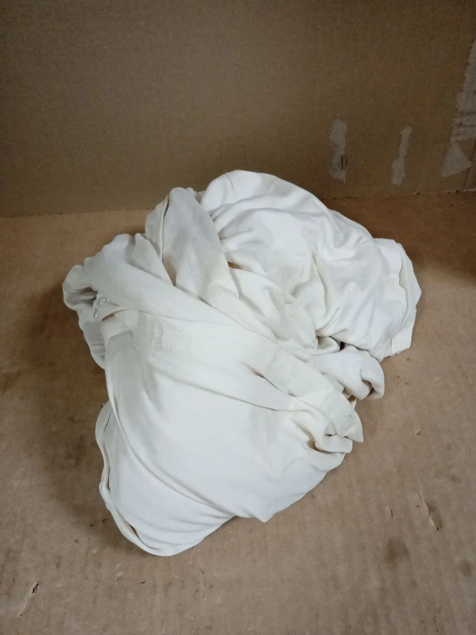 Box Spring Cover King Elastic Fabric Wrap Around 4 Sides Bed Skirt Beige New