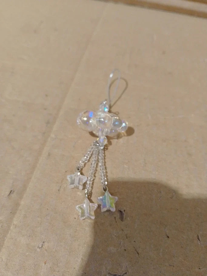 Beeflying Cloud Beaded Phone Charms Aesthetic Y2K Cute Charm Straps New