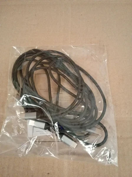 Adilift USB C To USB C Fast Charger 1m 60W Cable Nylon Braid New