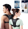 Back Support Brace Posture Corrector Shoulder Neck Lumbar Belt Large New