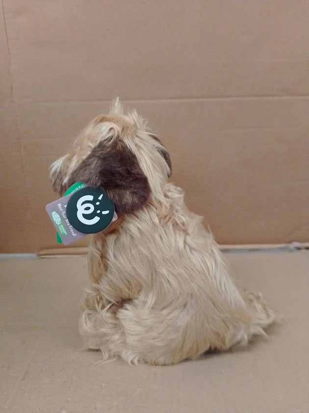 Living Nature Border Terrier Realistic Soft Cuddly Dog Toy Naturli Eco New
