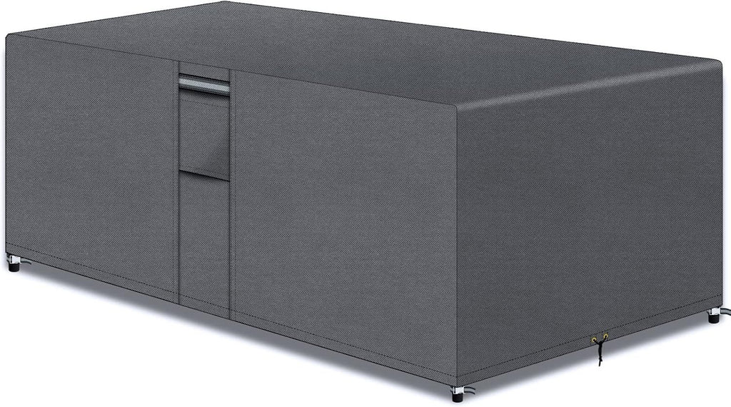 Patio Plus Rectangular Garden Furniture Covers Air Vent 600D 200x160x71cm New