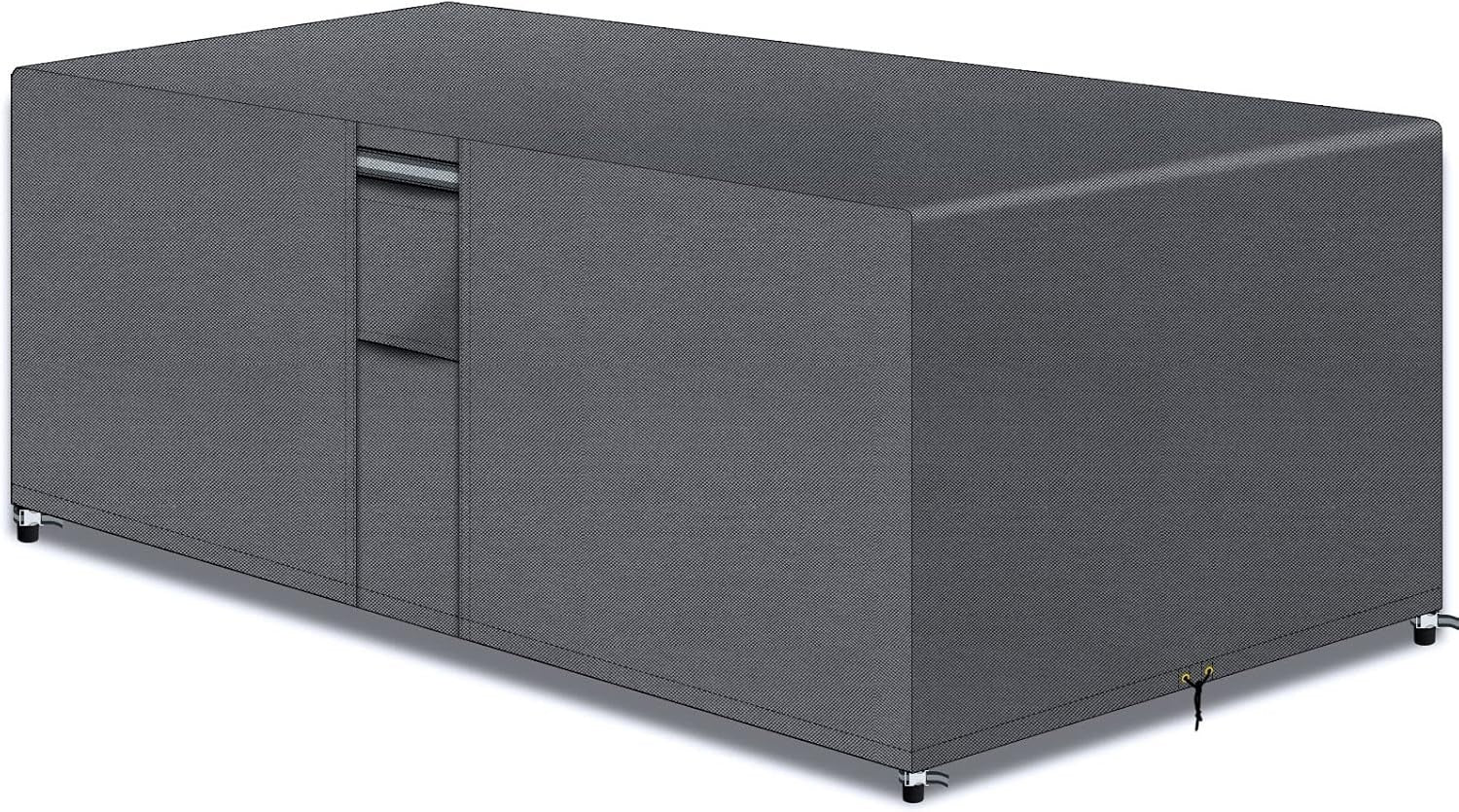 Patio Plus Rectangular Garden Furniture Covers Air Vent 600D 200x160x71cm New
