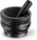 Cole & Mason Worcester Black Pestle Mortar Set Granite Spice Grinder 140mm New