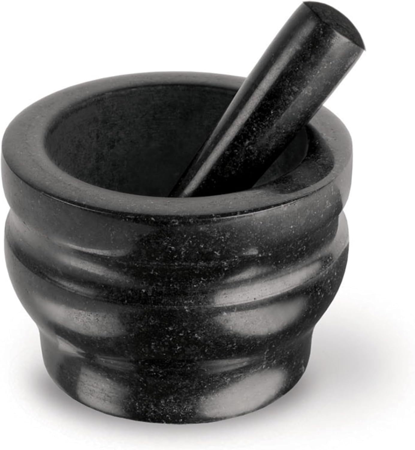 Cole & Mason Worcester Black Pestle Mortar Set Granite Spice Grinder 140mm New