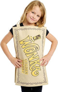 Aleshime Childs Chocolate Factory Golden Ticket Costume Wonka 130cm 3+ New