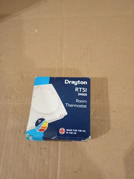 Drayton 24001 RTS1 Standard Room Thermostat Mechanical Knob 50x50x50cm