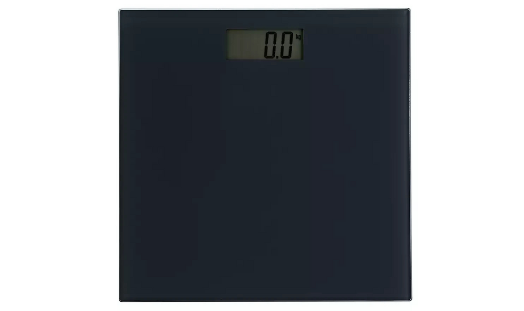 Argos Home Digital Bathroom Scales Black Electronic Weight Quality Durable New
