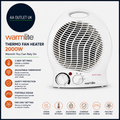 Warmlite WL44002 Thermo Fan Heater 2000W 2 Heat Settings White Portable Design