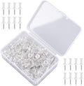 Clear Push Pins Stainless Steel Drawing Notice Board Cork Board Poster Home New