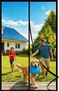 Fly Screens Doors Nets Patio Curtain Insect Mesh Keeping Out Flies 85x200cm New