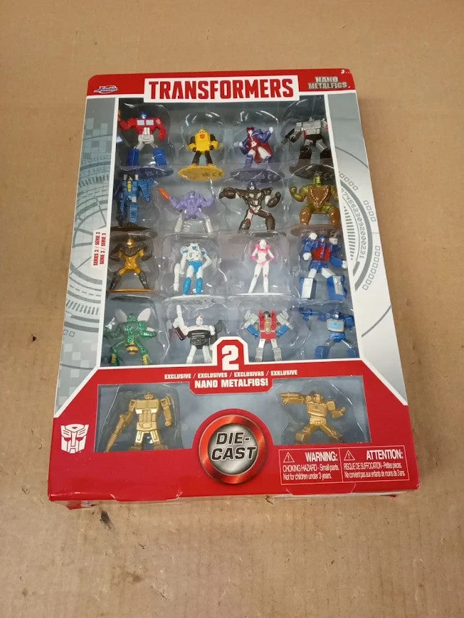 Jada Transformers TV 1.65in Nano Metal Figs  Exclusive 18 Pack Series 2 3+ New