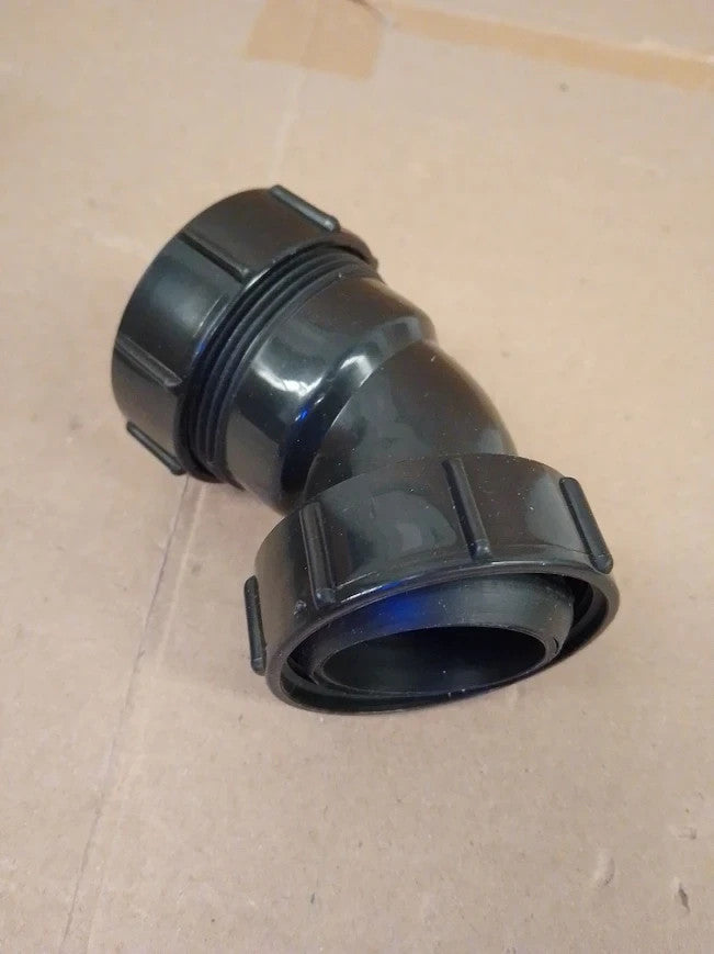 Fluidmaster 90mm Hi Flow Shower Trap Drain Black Sleek Modern High Performance