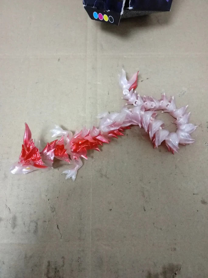CrystaLynx Dragons 22.8cm Collectible Articulated Dragon Toy Figure 8+ New