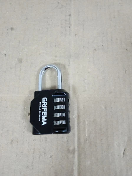 Grifema Combination 4 Digit Code Locker Padlocks Heavy Duty 3.11x1.69x0.8in New