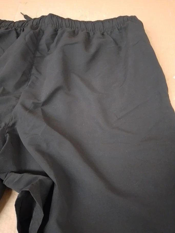 Slazenger Mens Woven Shorts 100 Polyester Elasticated Waistband Black 3XL New