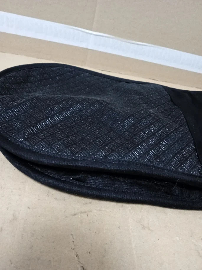 Navani Double Oven Gloves 250°C Heat Resistant BBQ Mittens Non Slip Grip New