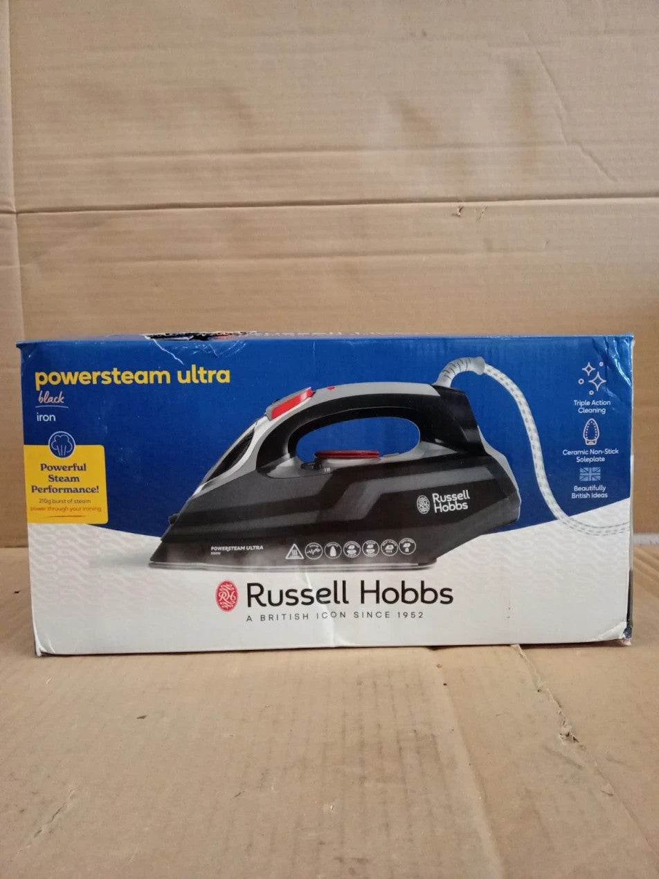 Russell Hobbs 20630 Steam Iron 3100W 210g/min Extra Boost 70g/min Ceramic