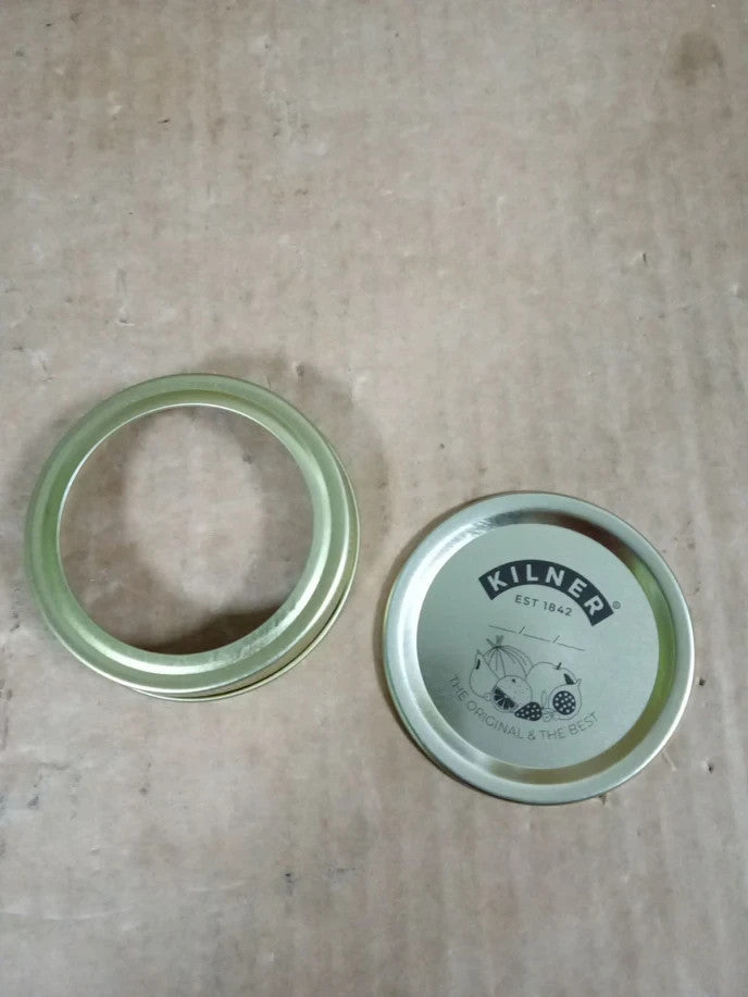 Kilner 0.5L Glass Preserve Jar Round Screw Lid Jam Pickles Chutneys Small New