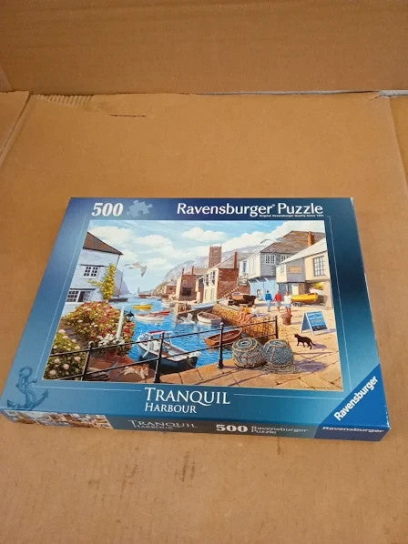 Ravensburger Tranquil Harbour 500pcs Jigsaw Puzzle Adults Kids 49x36cm 10+ New