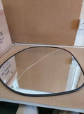 Habitat Black Asymmetric Wall Mounted Mirror Metal Frame 60x60x1.2cm