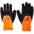 Uci Koolgrip Arctic Thermal Dual Latex Waterproof Grip Gloves Orange 10/XL New