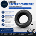 Kisbeibi Electric Scooter Tires 85/65-6.5 Solid Tire Replacement Wheel