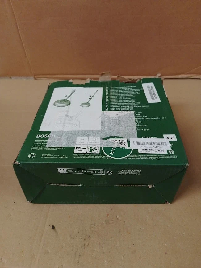 Bosch Aquasurf 250 Patio Cleaner Attachment High Pressure Cleaner Green