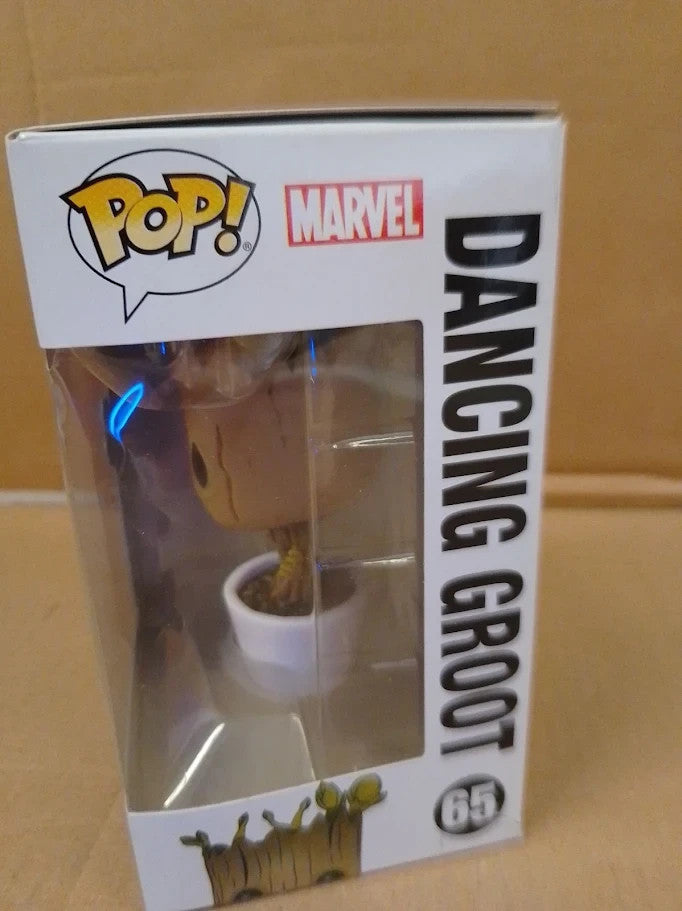 Funko Pop Marvel Guardians Of The Galaxy Dancing Groot Collectable Vinyl 3+ New