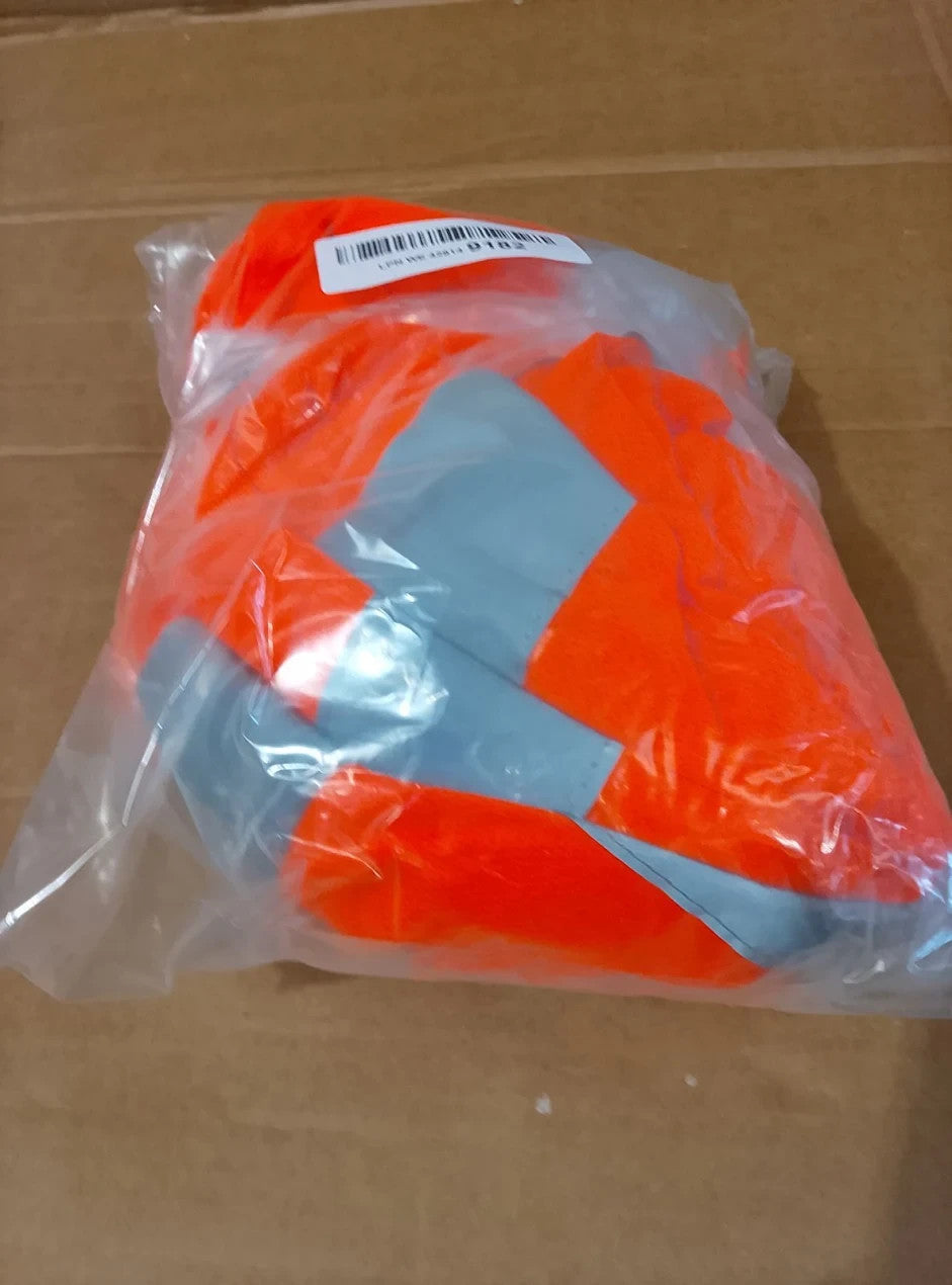 Blackrock Hi Vis Polo Shirt Rail Industry Orange TShirt Utility Safety 4XL New