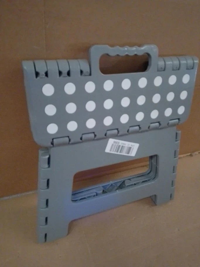 Keplin 9Inch Heavy Duty Folding Step Stool Non Slip Foldable Foot Stool
