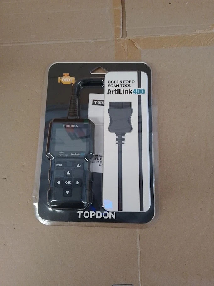 Topdon AL400A OBD2 Code Reader 10 Functions Check Engine Light Smog New