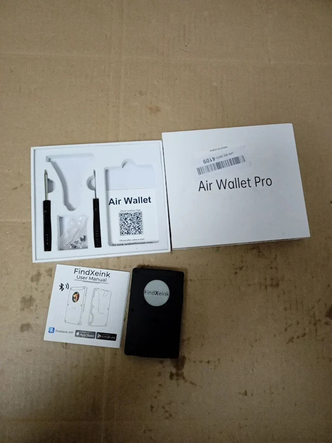 FindXeink Air Wallet Pro Smart Bluetooth Tracking Wallet Card Holder RFID New