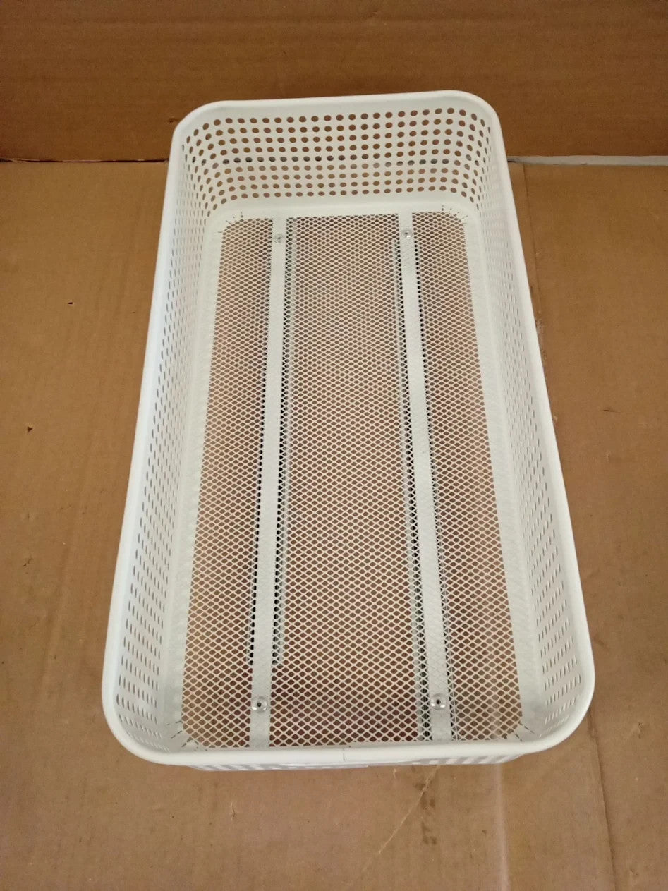 Under Sink Storage Organiser 2Tier Heavy Duty 30KG Pull Out Shelf White