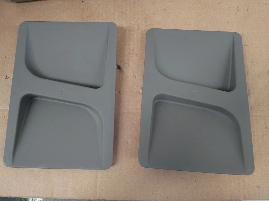 Emuca Waste Sorting Cut Out Base 2pc Bins 216mm 6L Capacity Grey