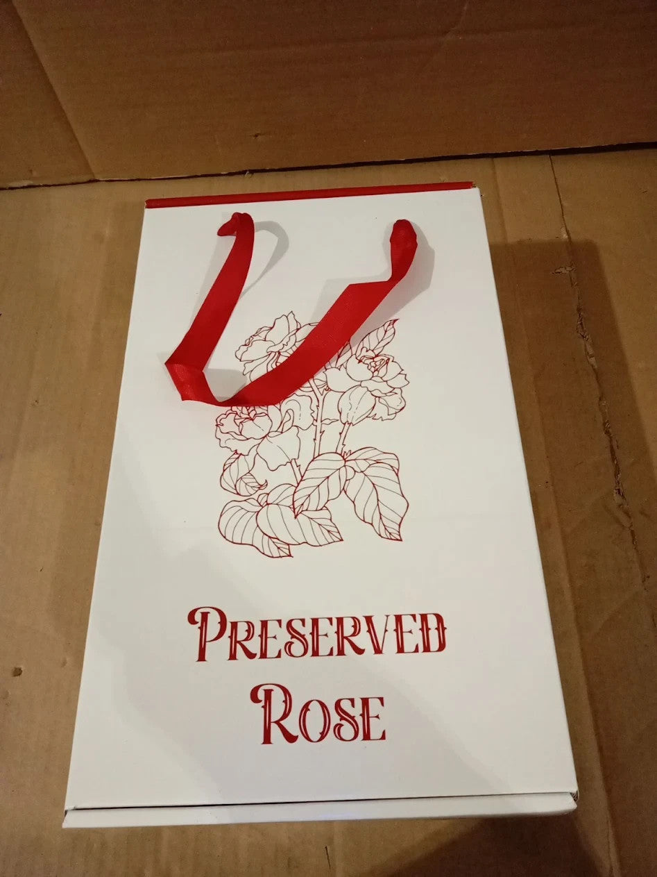Forever Bouquet Of Flowers Delivery 7 Real Red Roses Eternal Birthday Gifts New