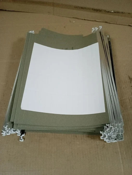 Q Connect A4 Single Tabbed Suspension Files Durable Pack Of 47 Green New