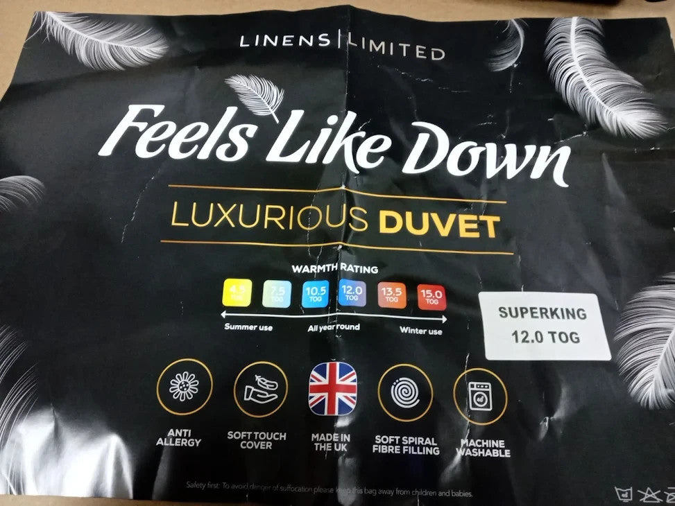 Euphoric Gifts 100% Pure Cotton Egyptian Cotton Super King SIize Duvet Cover New