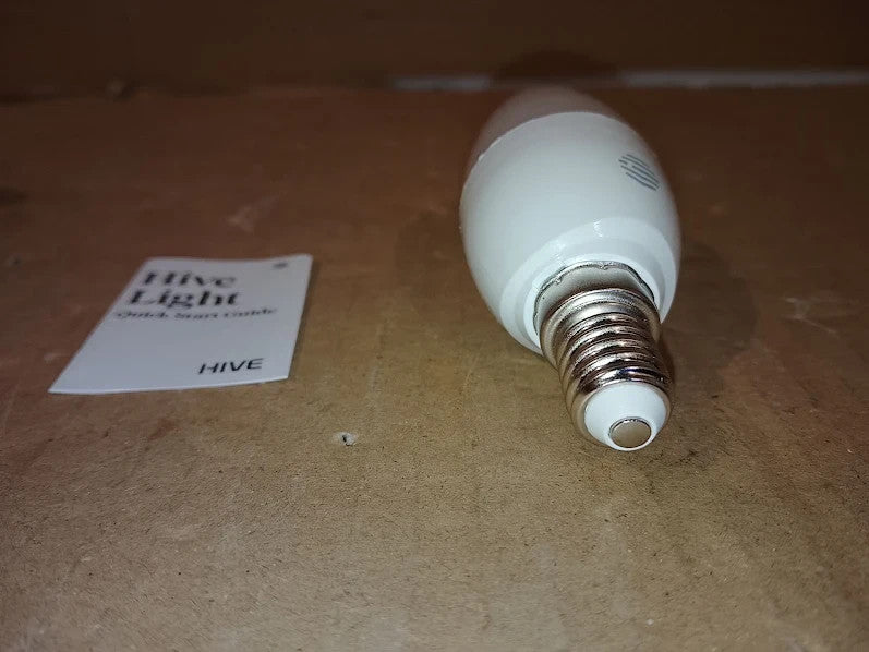 Hive Smart Light Bulb E14 Dimmable V9 Works Amazon Alexa White 5.3kw