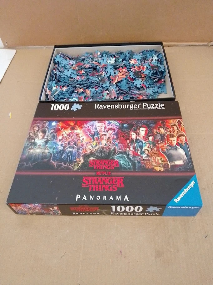 Ravensburger Stranger Things 1000 Piece Panoramic Jigsaw Puzzle Adults 12+