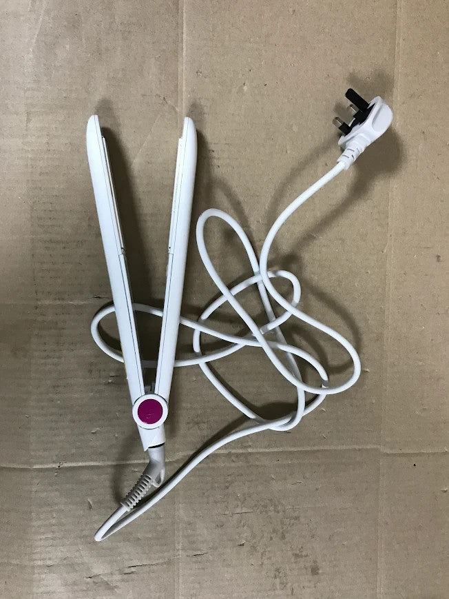 Phil Smith RH607A Ceramic Hair Straightener Smooth Gliding Shine White