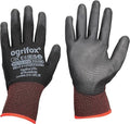 Ogrifox OX Poliur Bb8 Protective Gloves Ox.12.442 Poliur BlackBlack 8 Size New