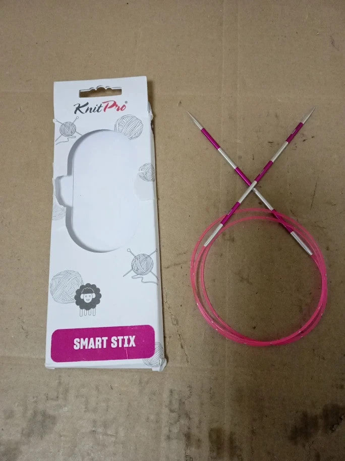 KnitPro Smartstix Fixed Circular Needles Aluminum 40in 100cm 3.00mm New
