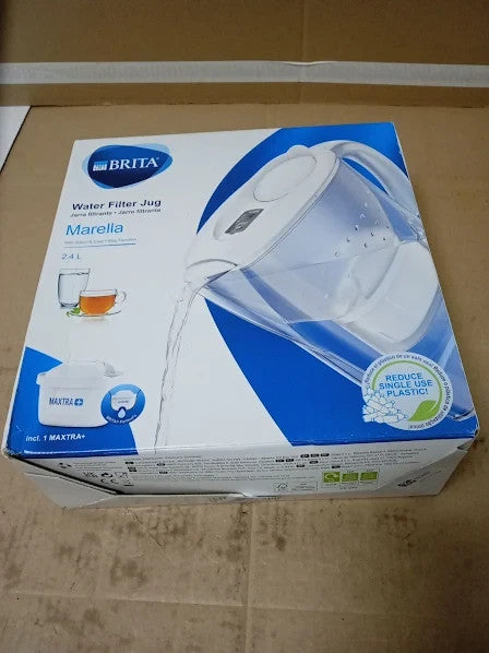 Brita Marella Fridge Water Filter Fug Reduction Chlorine 2.4L 10.5x25.8x25.8cm