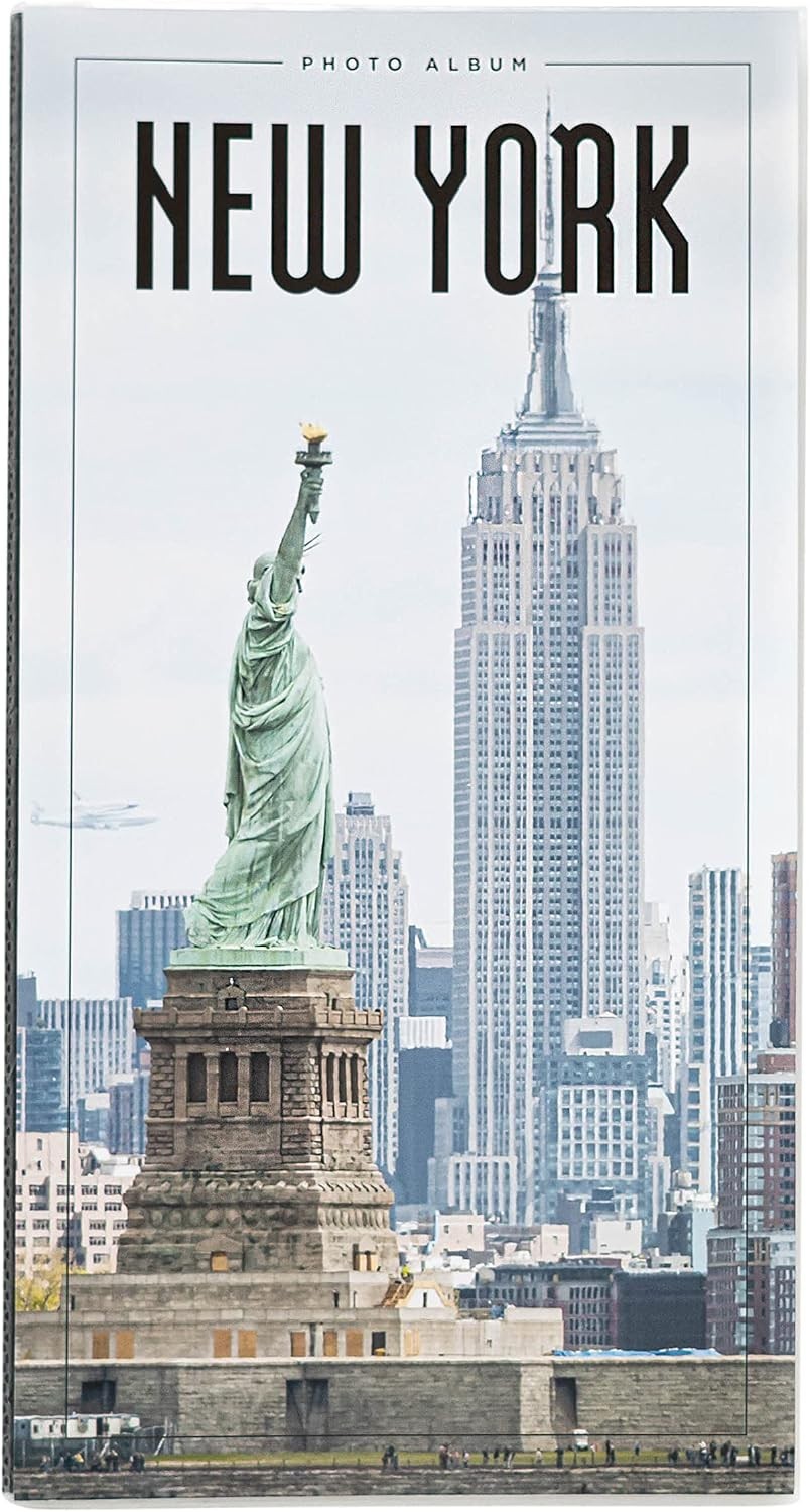 Grupo Erik 6x4 Photo Album New York Soft Cover 10x15cm 96 Pockets Photo New