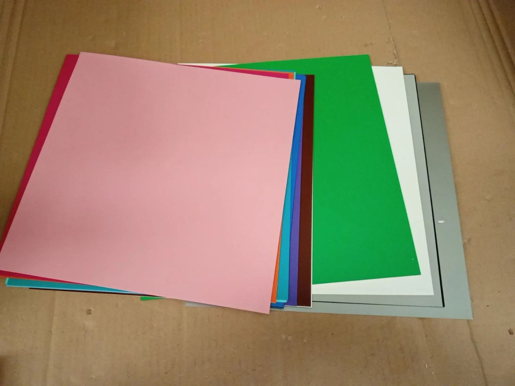 Cricut Permanent Vinyl Pack Of 25 30.5x30.5cm Adhesive Vinyl Sheets New