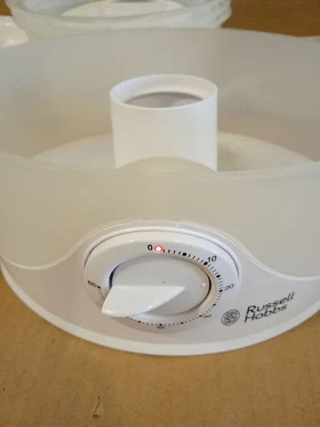 Russell Hobbs 3 Tier Electric Food Steamer 9L Dishwasher Safe 25.4x25.4x25cm