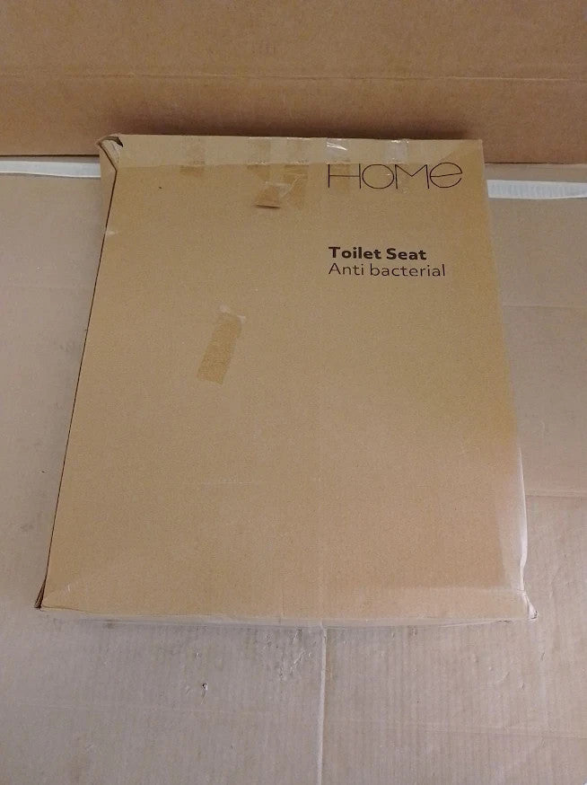 Argos Home Anti Bac Toilet Seat White Bathroom WC Replacement Seat Durable New